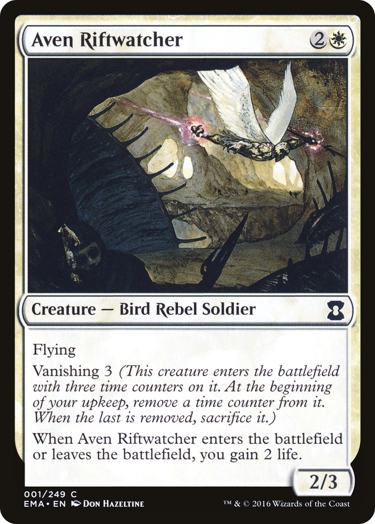Aven Riftwatcher (001) - Eternal Masters