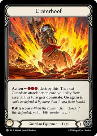Craterhoof (BVO008) Cold Foil - Mastery Pack Guardian