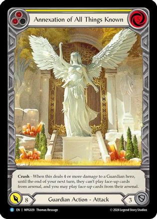 Annexation of All Things Known (Extended Art) (MPG029) Rainbow Foil - Mastery Pack Guardian