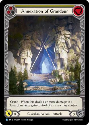 Annexation of Grandeur (Extended Art) (MPG030) Rainbow Foil - Mastery Pack Guardian