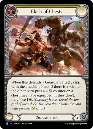 Clash of Chests (MPG048) Rainbow Foil - Mastery Pack Guardian