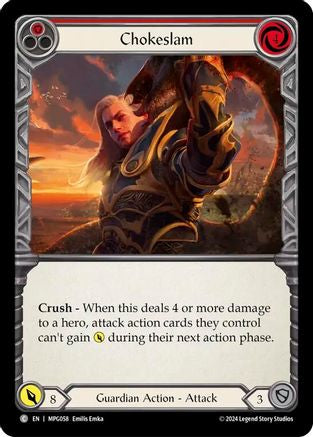 Chokeslam (Red) (MPG058)  - Mastery Pack Guardian