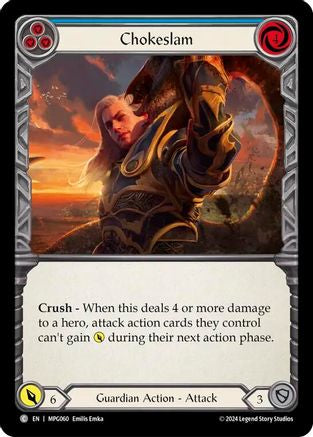 Chokeslam (Blue) (MPG060)  - Mastery Pack Guardian