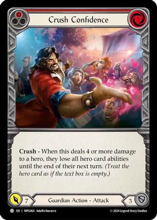 Crush Confidence (Red) (MPG064)  - Mastery Pack Guardian