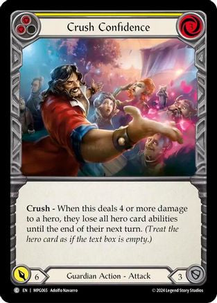 Crush Confidence (Yellow) (MPG065)  - Mastery Pack Guardian