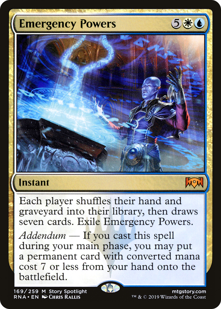Emergency Powers (169) - Ravnica Allegiance