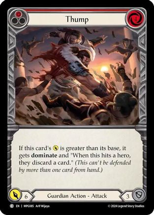 Thump (Red) (MPG085)  - Mastery Pack Guardian