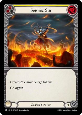 Seismic Stir (Yellow) (MPG095)  - Mastery Pack Guardian