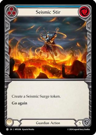 Seismic Stir (Blue) (MPG096)  - Mastery Pack Guardian