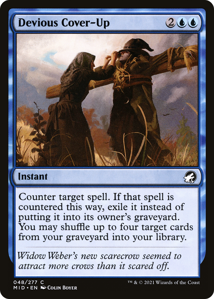 Devious Cover-Up (048) - Innistrad: Midnight Hunt