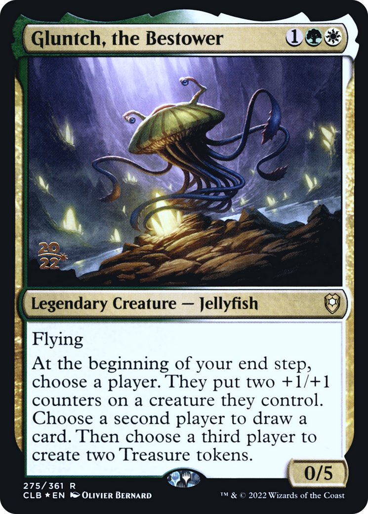 Gluntch, the Bestower (275s) Foil - Battle for Baldur's Gate Promos