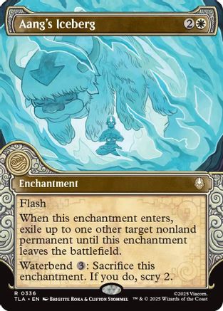 Aang's Iceberg (Showcase) (336) Foil - Avatar: The Last Airbender