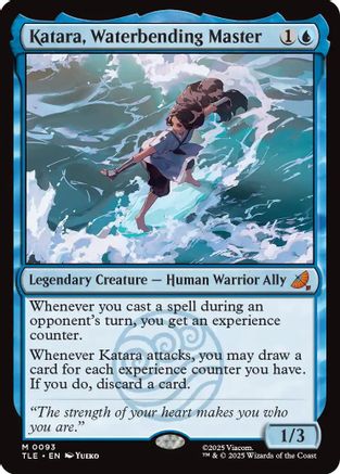 Katara, Waterbending Master (093) Foil - Avatar: The Last Airbender: Eternal-Legal