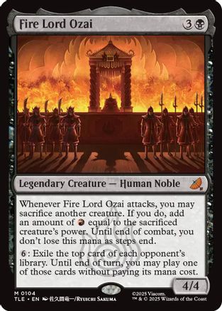 Fire Lord Ozai (104) - Avatar: The Last Airbender: Eternal-Legal