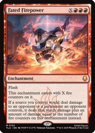 Fated Firepower (132) Foil - Avatar: The Last Airbender