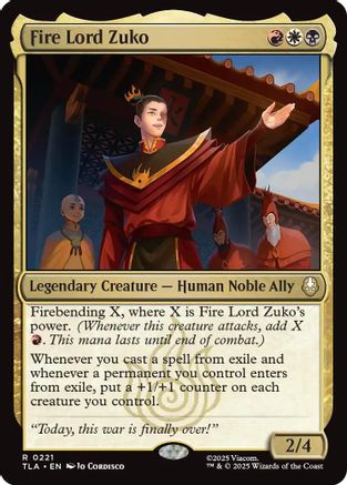 Fire Lord Zuko (221) - Avatar: The Last Airbender