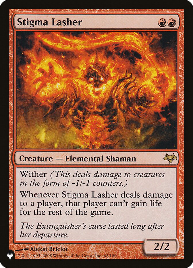 Stigma Lasher (EVE-62) Foil - The List