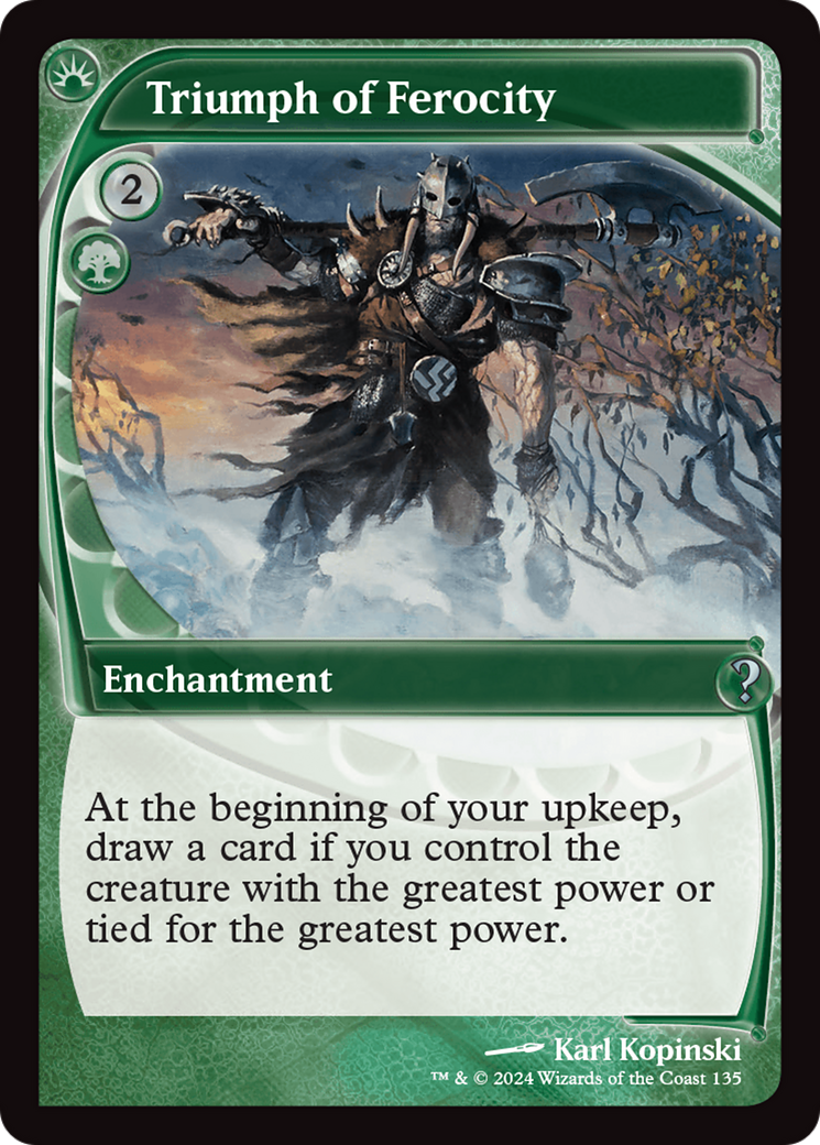 Triumph of Ferocity (Future Sight) (135) - Mystery Booster 2