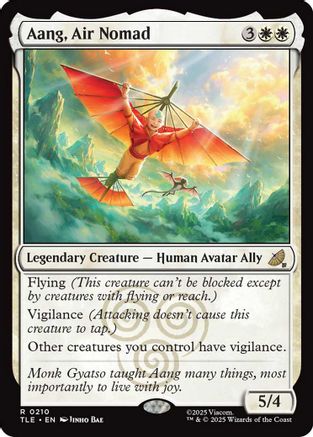 Aang, Air Nomad (210) Foil - Avatar: The Last Airbender: Eternal-Legal