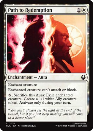 Path to Redemption (031) Foil - Avatar: The Last Airbender