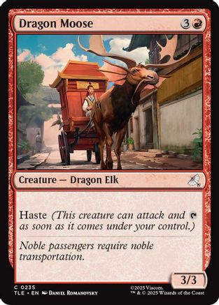 Dragon Moose (235) Foil - Avatar: The Last Airbender: Eternal-Legal