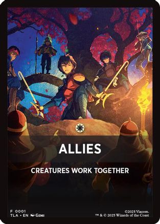 Allies Theme Card (001) - Avatar: The Last Airbender: Eternal-Legal