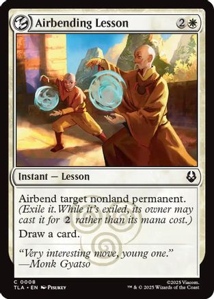 Airbending Lesson (008) Foil - Avatar: The Last Airbender