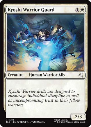 Kyoshi Warrior Guard (216) Foil - Avatar: The Last Airbender: Eternal-Legal