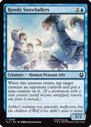 Rowdy Snowballers (068) - Avatar: The Last Airbender