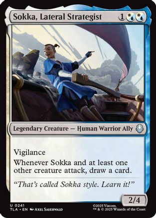 Sokka, Lateral Strategist (241) Foil - Avatar: The Last Airbender