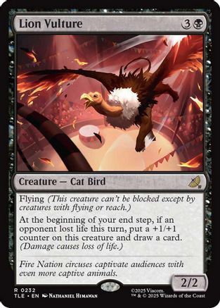 Lion Vulture (232) Foil - Avatar: The Last Airbender: Eternal-Legal