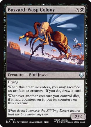 Buzzard-Wasp Colony (088) Foil - Avatar: The Last Airbender