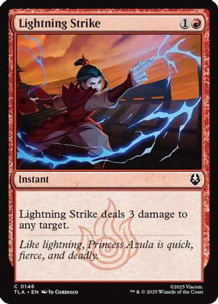 Lightning Strike (146) Foil - Avatar: The Last Airbender