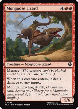 Mongoose Lizard (148) - Avatar: The Last Airbender
