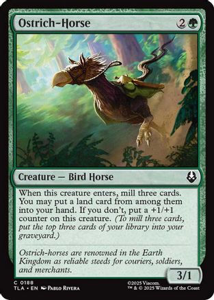 Ostrich-Horse (188) Foil - Avatar: The Last Airbender