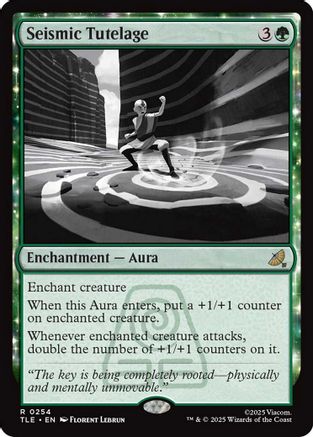 Seismic Tutelage (254) Foil - Avatar: The Last Airbender: Eternal-Legal