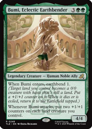 Bumi, Eclectic Earthbender (248) Foil - Avatar: The Last Airbender: Eternal-Legal
