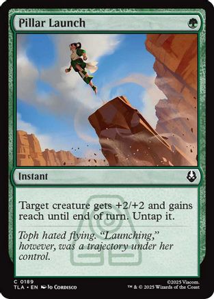 Pillar Launch (189) Foil - Avatar: The Last Airbender
