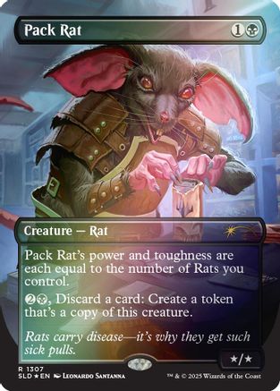Pack Rat (1307) Foil - Secret Lair Drop Series