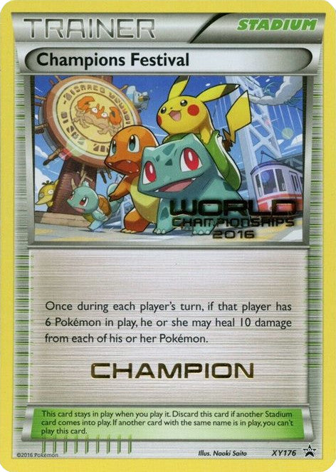 Champions Festival (XY176) (2016 Champion) [XY: Black Star Promos] | Silver Goblin