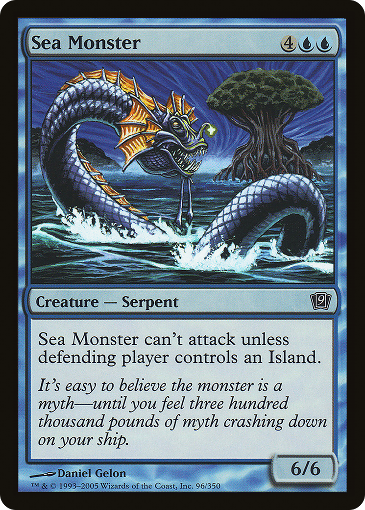 Sea Monster (096) - Ninth Edition
