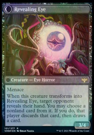 Concealing Curtains (101) Foil - Innistrad: Crimson Vow Promos