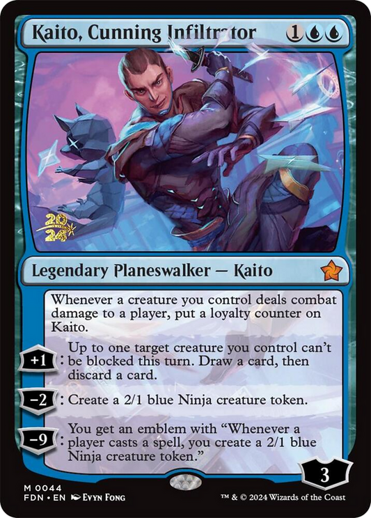 Kaito, Cunning Infiltrator Foil (44S)