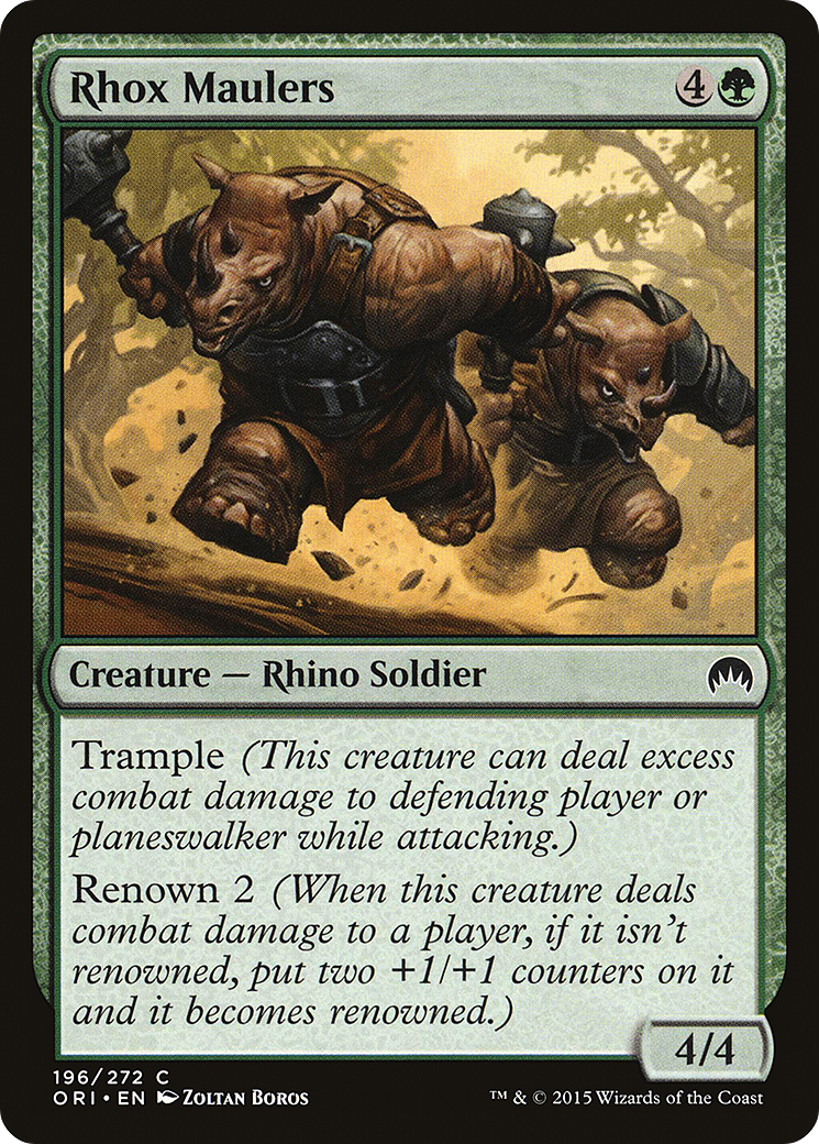 Rhox Maulers (196) - Magic Origins