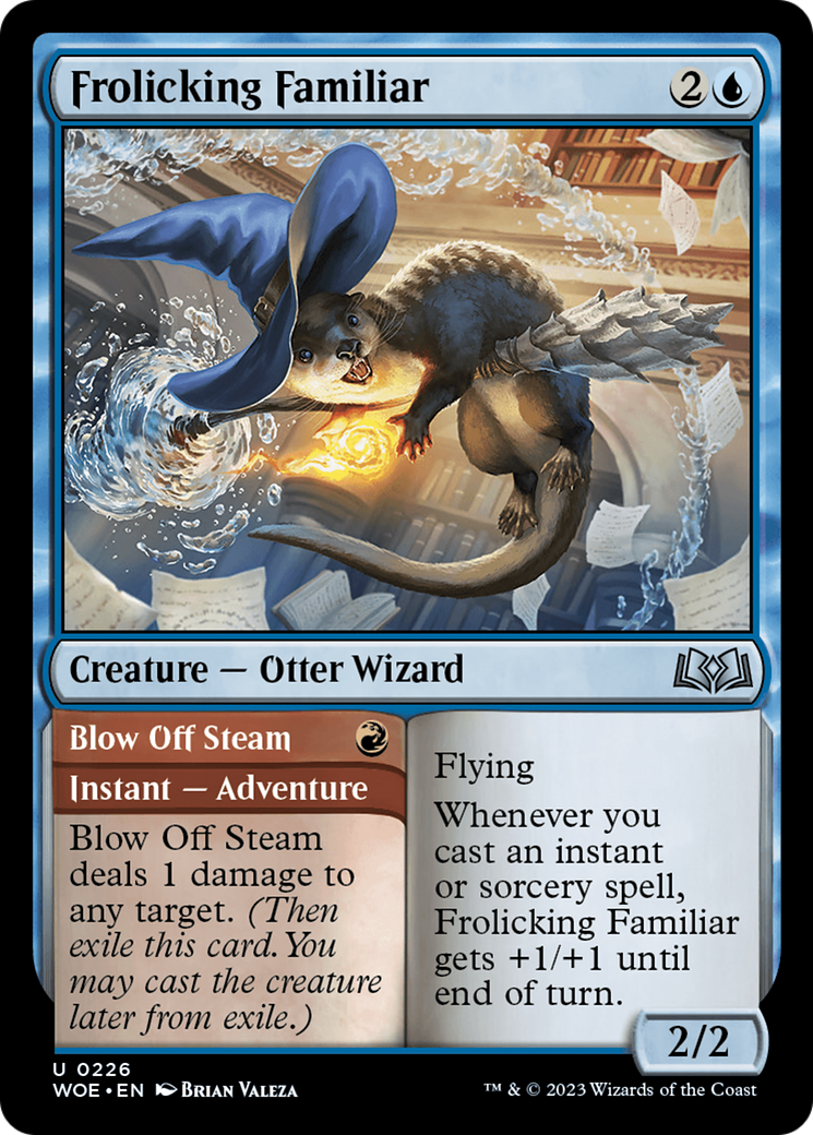 Frolicking Familiar (226) Foil - Wilds of Eldraine