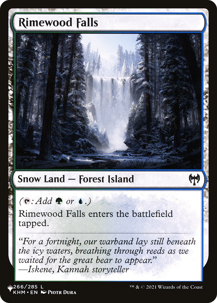 Rimewood Falls [Secret Lair: From Cute to Brute] | Silver Goblin