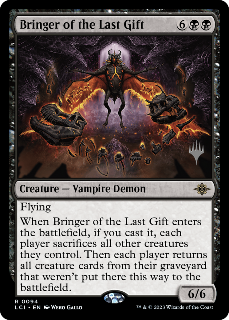 Bringer of the Last Gift (Promo Pack) [The Lost Caverns of Ixalan Promos] | Silver Goblin