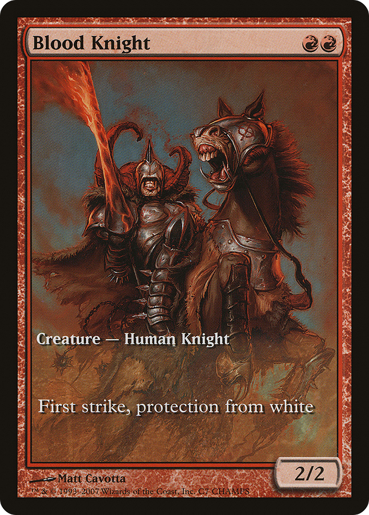 Blood Knight (007) - Champs and States