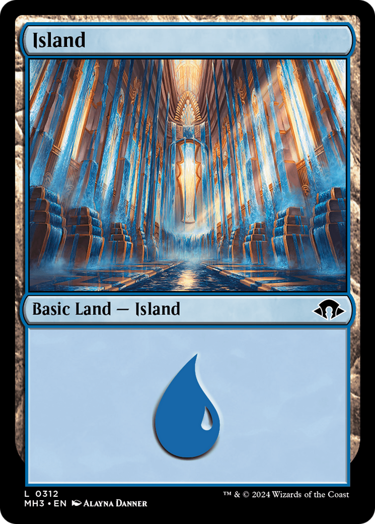 Island (0312) [Modern Horizons 3] Foil