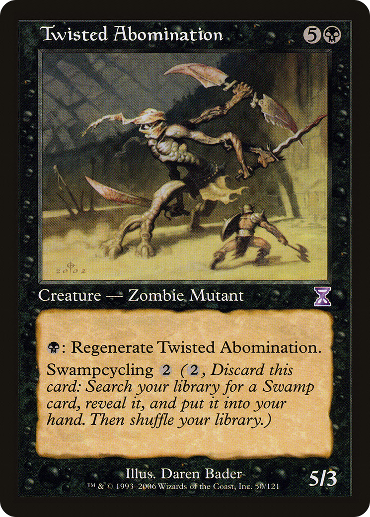 Twisted Abomination (Retro) (050) - Time Spiral Timeshifted